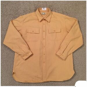LL Bean Shirt Long Sleeve Button Up W/Pockets Traditional Fit Men’s XL